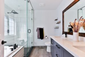 Vinyl vs tile flooring comparison for kitchens and bathrooms NJ