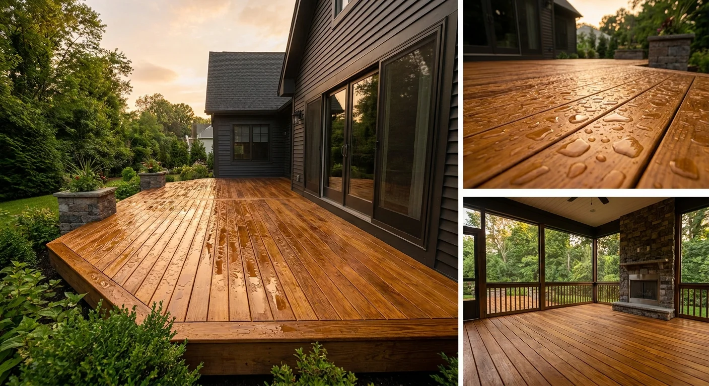 Deck Staining and Sealing Guide for NJ Homes