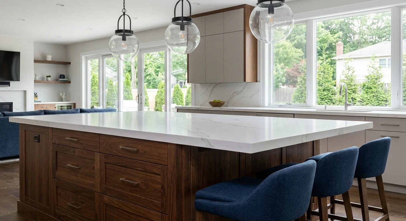 Kitchen Island Design & Cost Guide for NJ, NY, PA Homes