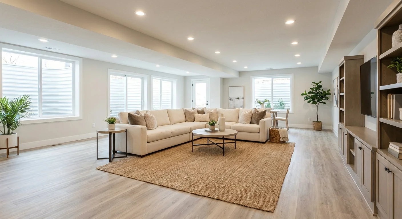 Basement Finishing Guide & Costs in NJ (design concept, AI render)