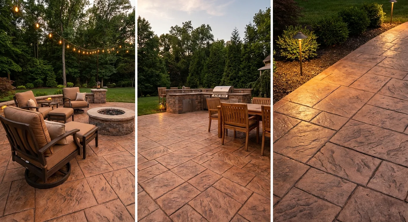 Stamped Concrete Patios & Walkways Guide for NJ Homeowners