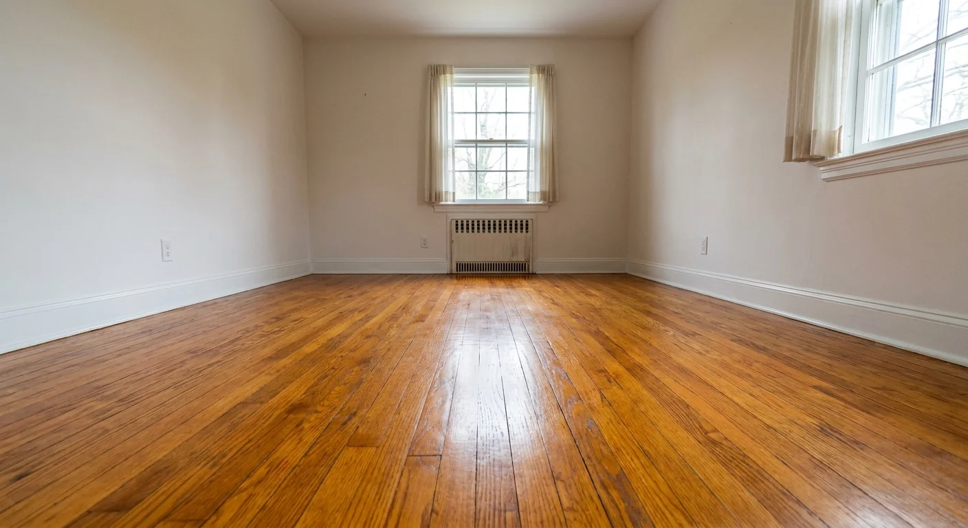 Found Hardwood Under Carpet? How to Restore It (design concept, AI render)