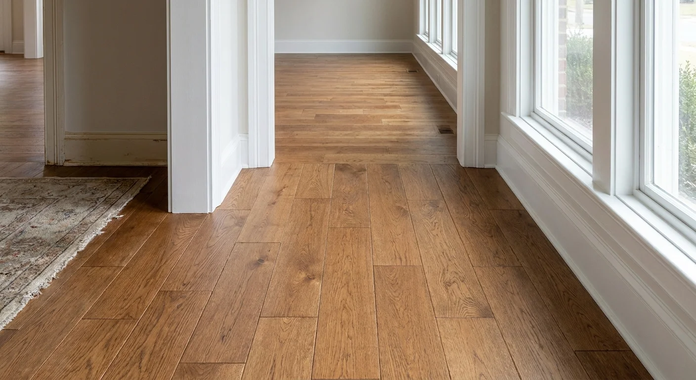 Matching New Hardwood to Existing Floors: How It Works (design concept, AI render)